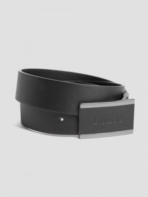 Guess Adam Reversible Belt Negrii | GUESS-SN31848