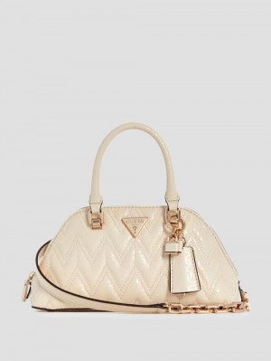 Guess Adelard Dome Satchel Albi | GUESS-SN29257