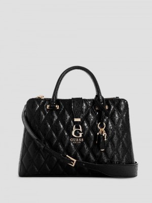 Guess Adi Society Satchel Negrii | GUESS-SN29267