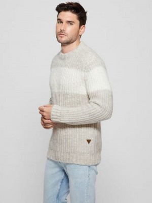 Guess Ale Ribbed Sweater Gri | GUESS-SN30922