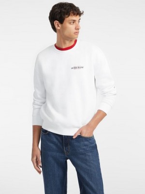 Guess American Tradition Crewneck Sweatshirt Albi | GUESS-SN30981