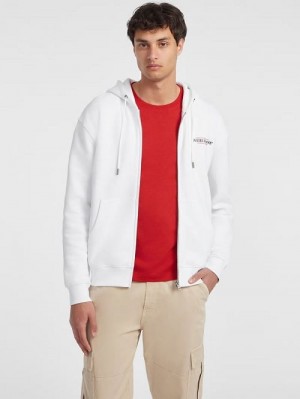 Guess American Tradition Zip-Up Hoodie Albi | GUESS-SN31011