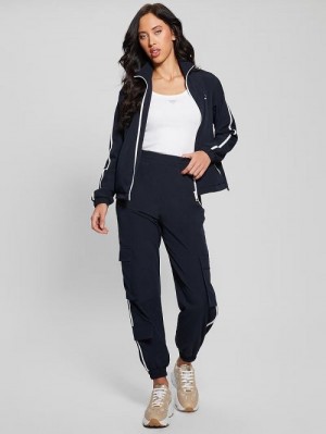 Guess Arleth Cargo Pants Albastri | GUESS-SN28281