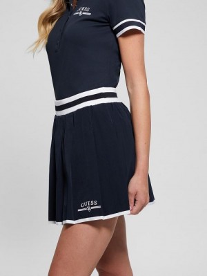 Guess Arleth Tennis Skirt Albastri | GUESS-SN28474