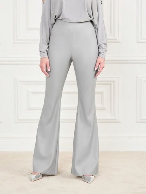 Guess Asha Fit and Flare Pant Gri | GUESS-SN28240
