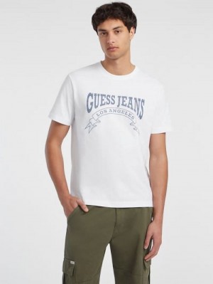 Guess Banner Tee Albi | GUESS-SN30497