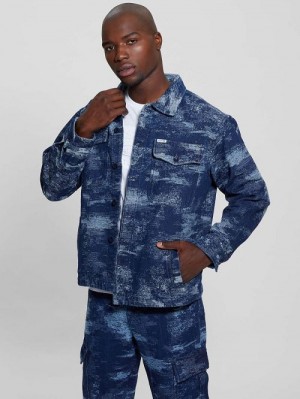 Guess Billy Denim Jacket Albastri | GUESS-SN30856
