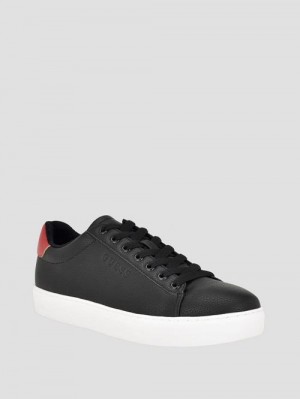 Guess Bivly Low-Top Sneakers Negrii | GUESS-SN31886