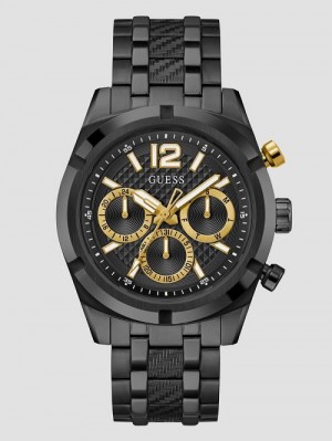 Guess Black Chronograph Watch Aurii | GUESS-SN31635