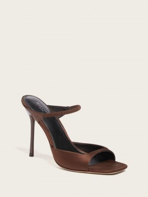 Guess Brielle Satin Sandal Maro | GUESS-SN29816