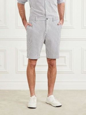 Guess Capri Short Albastri | GUESS-SN31341