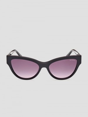 Guess Cat-Eye Sunglasses Negrii | GUESS-SN30083