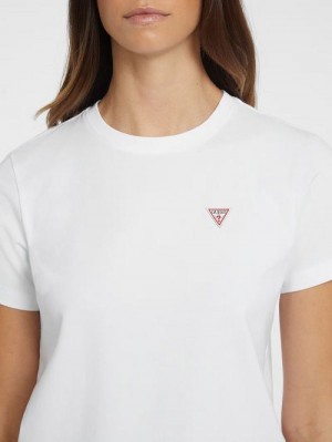 Guess Classic Mini Triangle Tee Albi | GUESS-SN27189