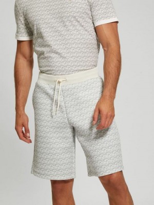 Guess Colin Logo Shorts Albi | GUESS-SN31480