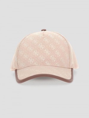 Guess Color-Block Quattro G Baseball Hat Roz | GUESS-SN30179