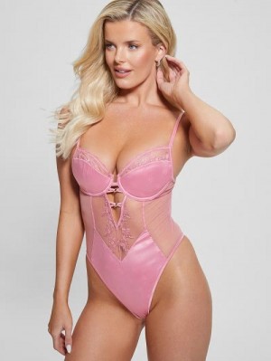 Guess Corynn Quattro G and Lace Bodysuit Roz | GUESS-SN28586