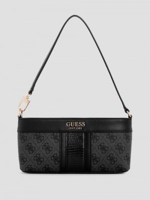 Guess Cristiana Mini Shoulder Bag Negrii | GUESS-SN29099
