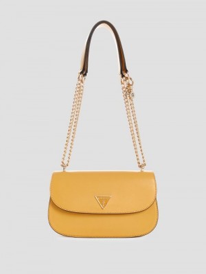 Guess Daryna Convertible Crossbody Galbeni | GUESS-SN29185