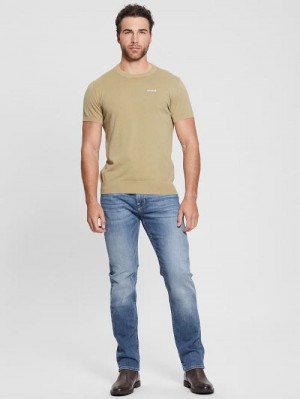 Guess Davis Straight Jeans Albastri | GUESS-SN30394