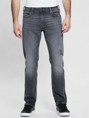 Guess Davis Straight Jeans Negrii | GUESS-SN30388