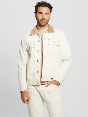 Guess Dean Denim Jacket Albi | GUESS-SN30400