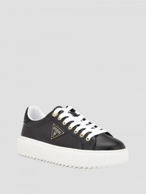 Guess Denesa Low-Top Sneakers Negrii | GUESS-SN29565