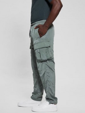 Guess Dionigi Cargo Pants Verzi | GUESS-SN31588
