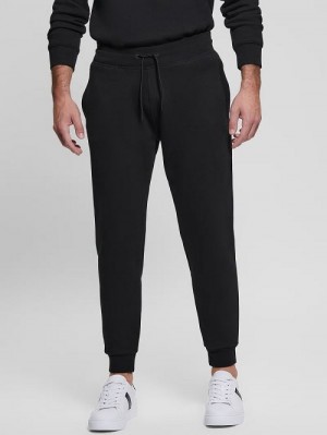 Guess Eco Aldwin Logo Pants Negrii | GUESS-SN31580