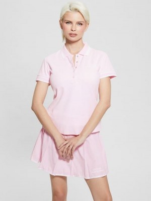 Guess Eco Arleth Polo Roz | GUESS-SN28394