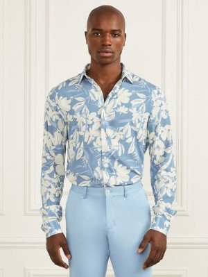 Guess Eco Benny Shirt Albastri | GUESS-SN31258