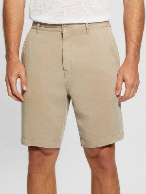 Guess Eco Bowie Shorts Bej | GUESS-SN31361