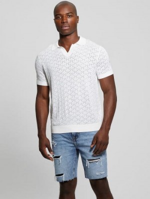 Guess Eco Brian Pointelle Polo Albi | GUESS-SN31300