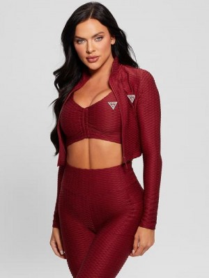 Guess Eco Delma Active Zip Jacket Rosii | GUESS-SN27860