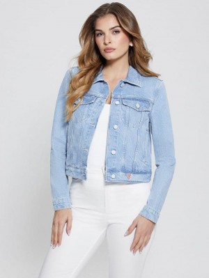 Guess Eco Doria Jean Jacket Albastri | GUESS-SN26702