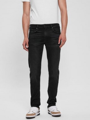 Guess Eco Finnley Tapered Jeans Negrii | GUESS-SN30417