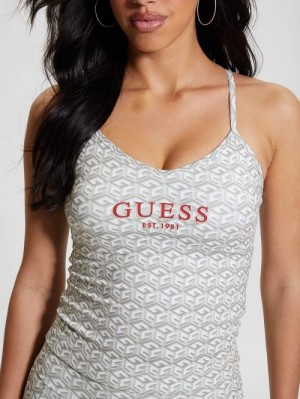 Guess Eco G-Cube Active Tank Gri | GUESS-SN28337