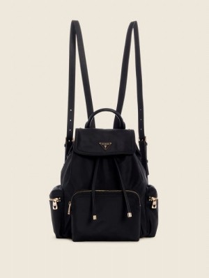 Guess Eco Gemma Backpack Negrii | GUESS-SN29489