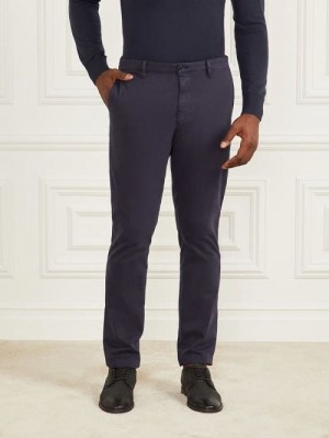 Guess Eco Hugh Easy Chino Pant Albastri | GUESS-SN31384