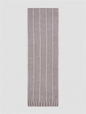 Guess Eco Hunter Ribbed Beanie Bej | GUESS-SN31936