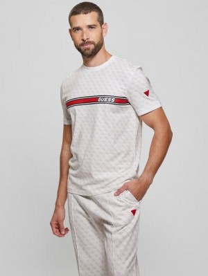 Guess Eco Jamey Logo Tee Albi | GUESS-SN31564