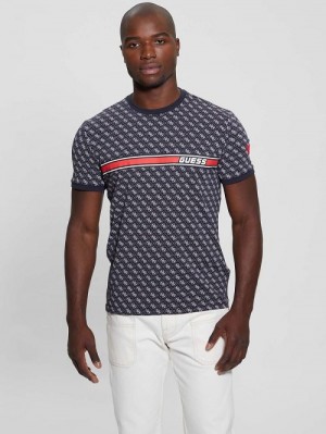 Guess Eco Jamey Logo Tee Negrii | GUESS-SN31509