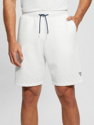 Guess Eco Jessen Shorts Albi | GUESS-SN31367