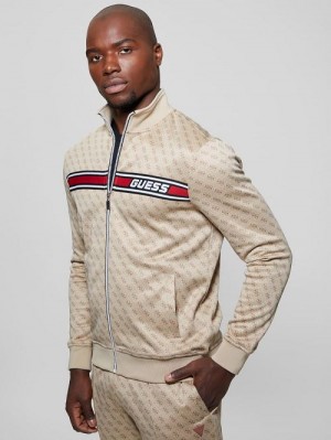 Guess Eco Korbin Track Jacket Maro | GUESS-SN31574