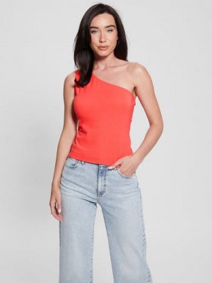Guess Eco Linda One-Shoulder Top Roz | GUESS-SN27181