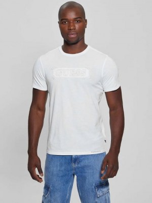 Guess Eco Logo Applique Tee Albi | GUESS-SN30560