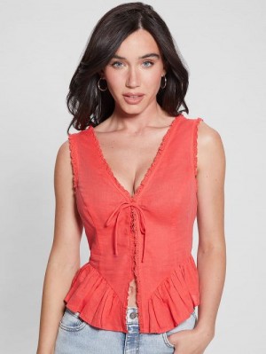 Guess Eco Mackenzie Top Roz | GUESS-SN27626
