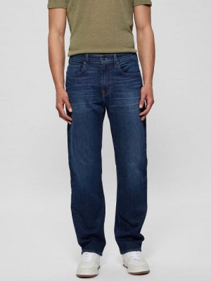 Guess Eco Mason Straight Jeans Albastri | GUESS-SN30422