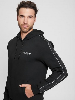 Guess Eco Mickey Quattro G Hoodie Negrii | GUESS-SN30971