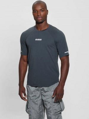 Guess Eco Rigel Tee Negrii | GUESS-SN30686