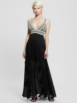Guess Eco Serena Dress Negrii | GUESS-SN26840